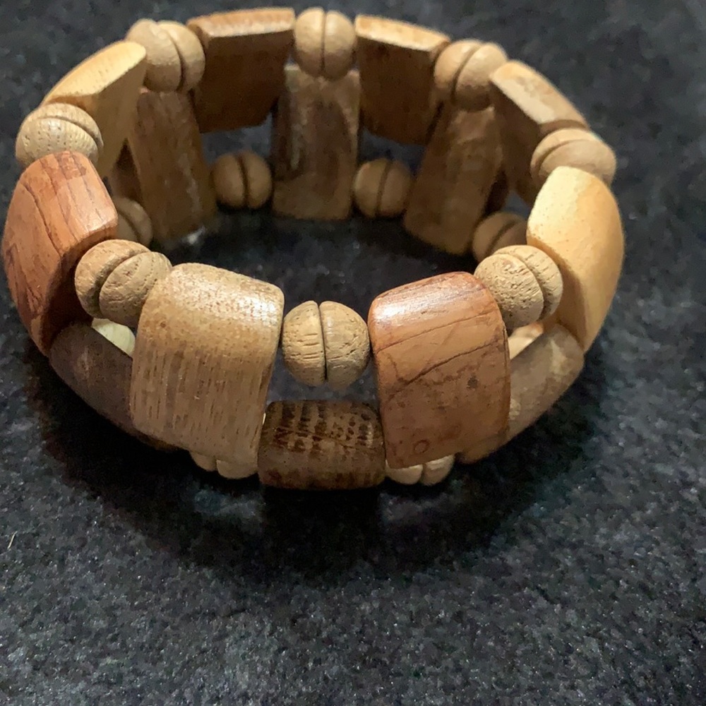 Wooden bracelet